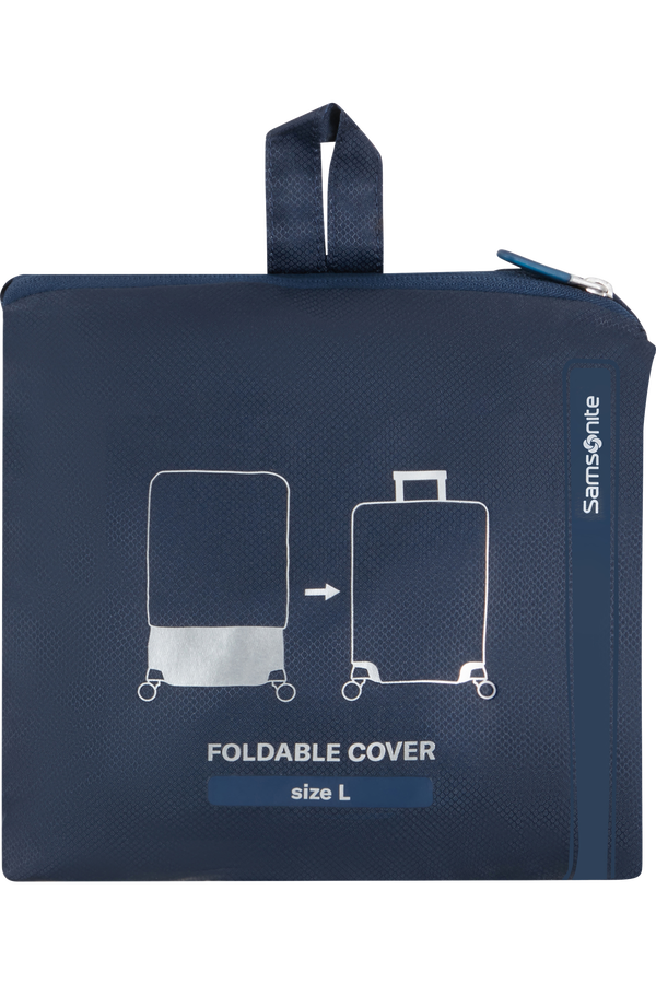 Samsonite Ta Revolution Foldable Luggage Cover L  Midnight Blue Samsonite Ta Revolution Foldable Luggage Cover L  Midnight Blue