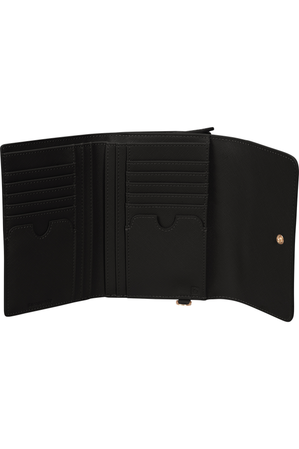 Samsonite My Samsonite Slg L W 12cc+Zip Ext M  Nero Samsonite My Samsonite Slg L W 12cc+Zip Ext M  Nero