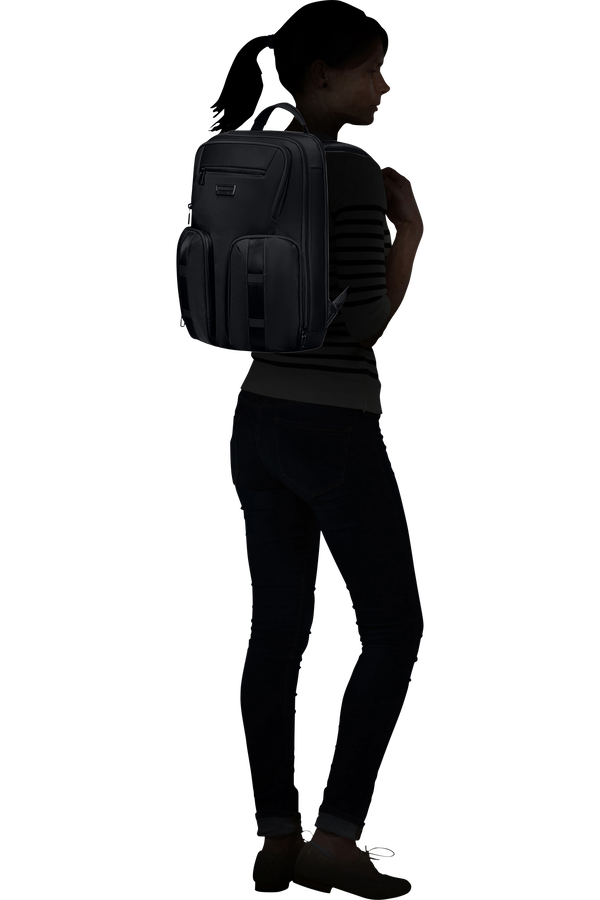 Samsonite Urban-Eye Backpack 14.1' 2 Pockets 14.1'  Nero