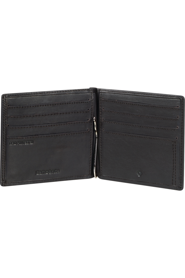 Samsonite Attack 2 Slg 709 - 8CC H+MONEY CLIP  Nero Samsonite Attack 2 Slg 709 - 8CC H+MONEY CLIP  Nero