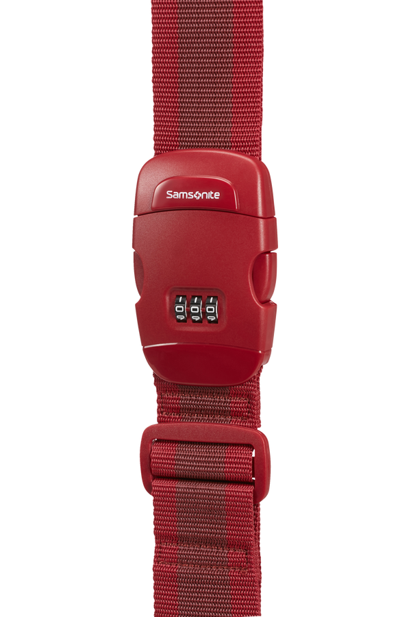 Samsonite Global Ta Luggage Strap/Lock Rosso Samsonite Global Ta Luggage Strap/Lock Rosso