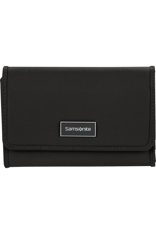 Samsonite Karissa Slg Wallet 12CC+ZIP EXT M  Nero