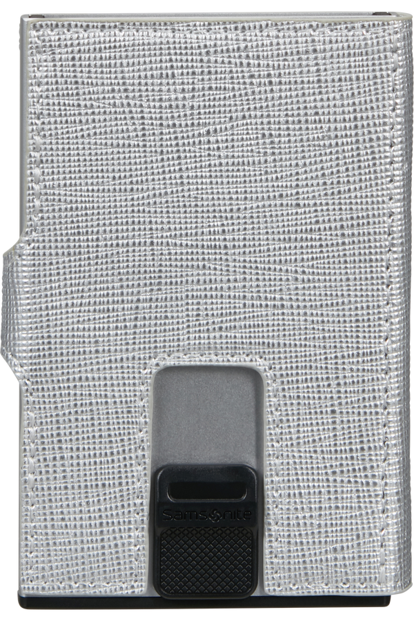 Samsonite Alu Fit 202 - Slide-up Wallet  Argento