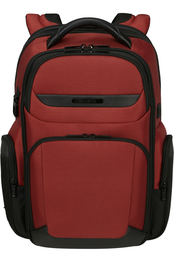 Samsonite Pro-Dlx 6 Backpack 3 Volume Expandable 15.6'  Rosso