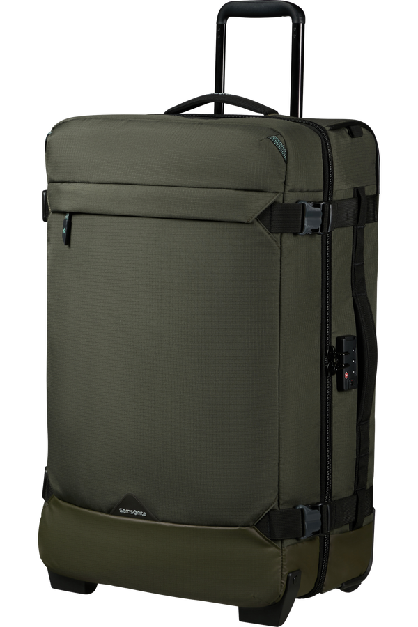 Samsonite Roadseeker Duffle with wheels 68cm  Dark Olive Samsonite Roadseeker Duffle with wheels 68cm  Dark Olive
