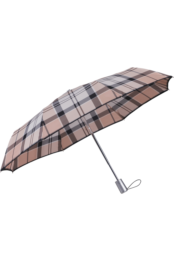 Samsonite Alu Drop S Safe 3 Sect. Auto O/C  Beige Check