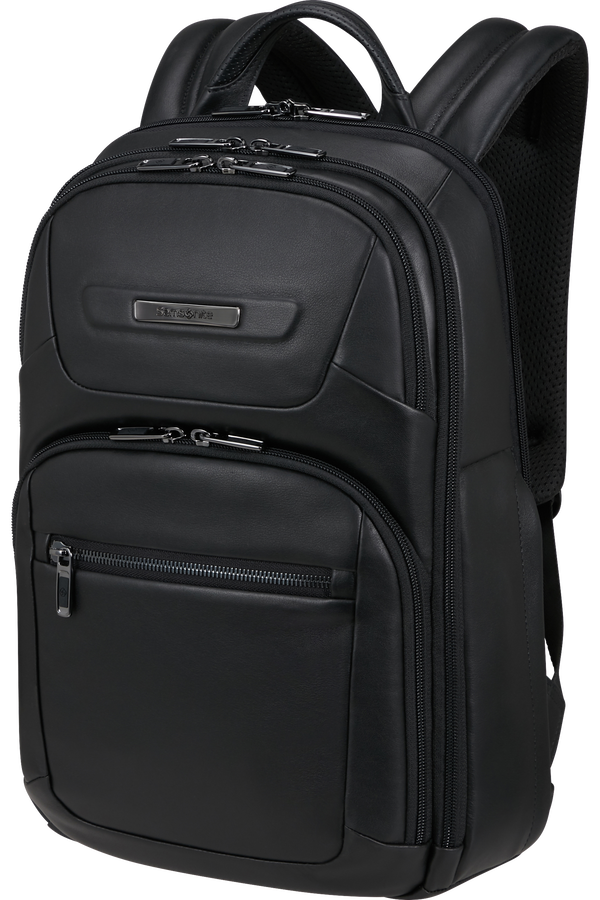Samsonite Pro-Dlx 6 Leather Backpack 14.1'  Nero Samsonite Pro-Dlx 6 Leather Backpack 14.1'  Nero