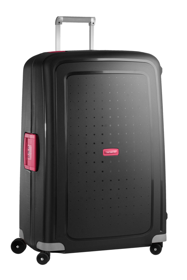 Samsonite S'Cure Spinner 81cm Black/Bright Pink Samsonite S'Cure Spinner 81cm Black/Bright Pink