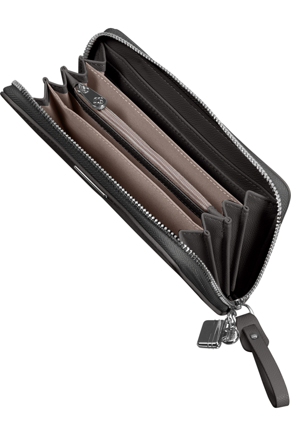 Samsonite Karissa 2.0 Slg 319 - L Zip Around L  Nero