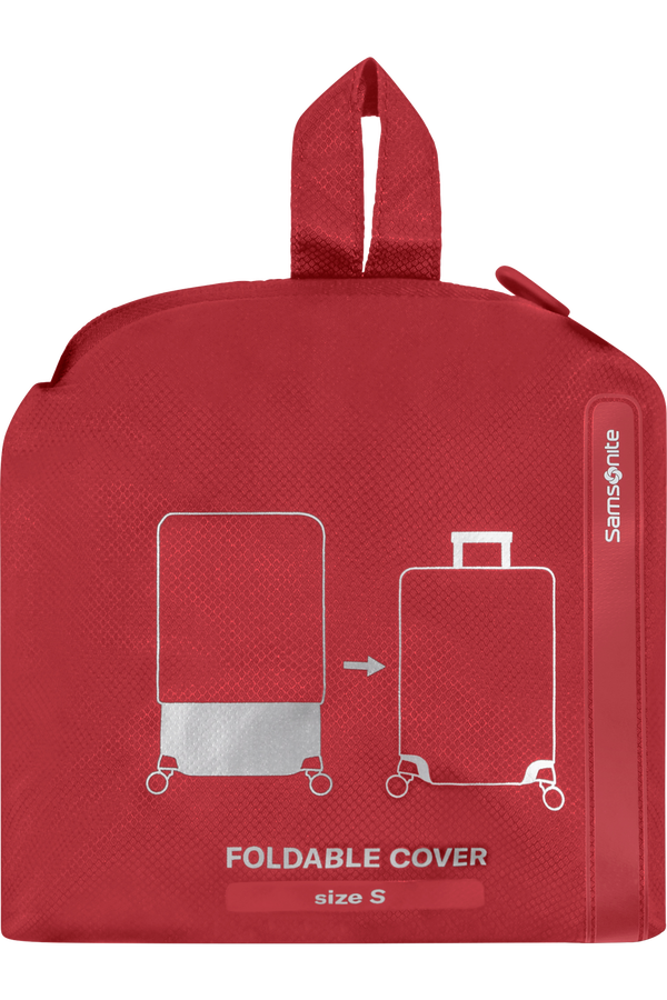 Samsonite Ta Revolution Foldable Luggage Cover S  Rosso