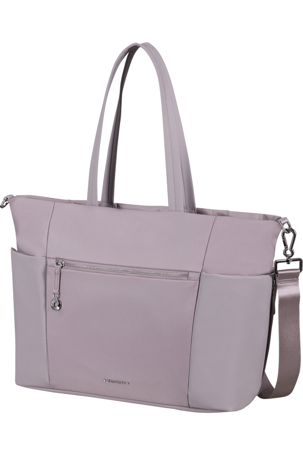 Move Journey Shopping Bag 14.1" | Samsonite Move Journey Travel Tote Bag 14.1'  Light Beige