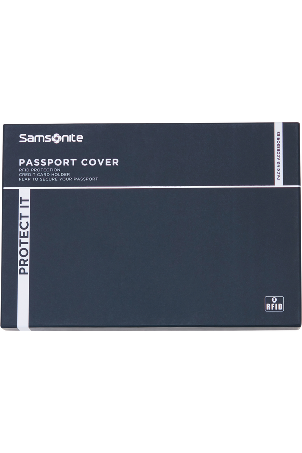 Samsonite Ta Revolution Passport Cover  Nero