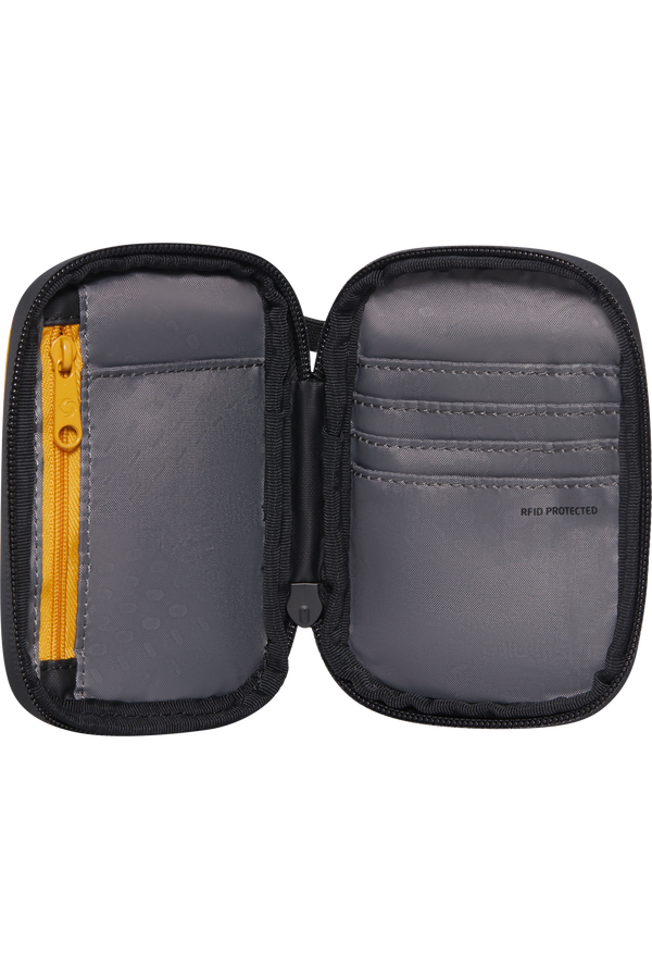 Samsonite Ecodiver Add-Ons Wallet - 5 CC + Z  Giallo Samsonite Ecodiver Add-Ons Wallet - 5 CC + Z  Giallo