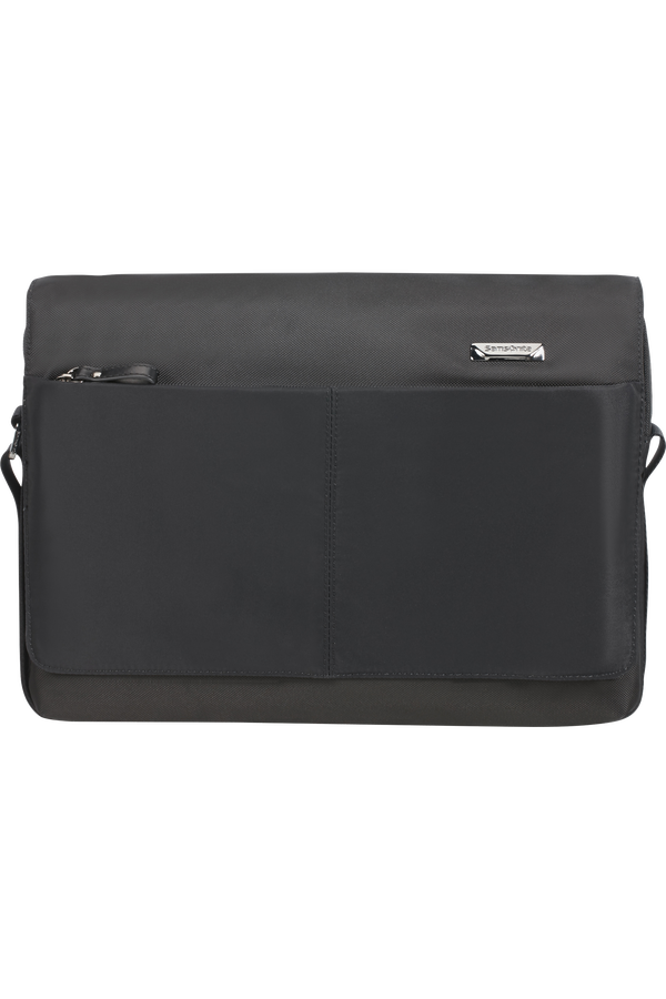 Samsonite Hip-Tech 2 Messenger 12.9'+Flap  Nero