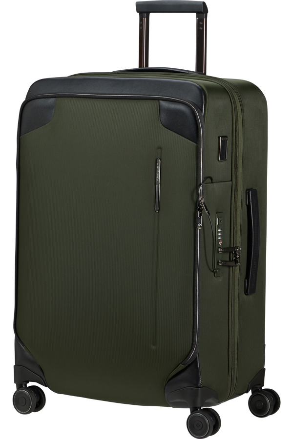 Samsonite Splendix Spinner DF Expandable 67cm  Green/Black Samsonite Splendix Spinner DF Expandable 67cm  Green/Black