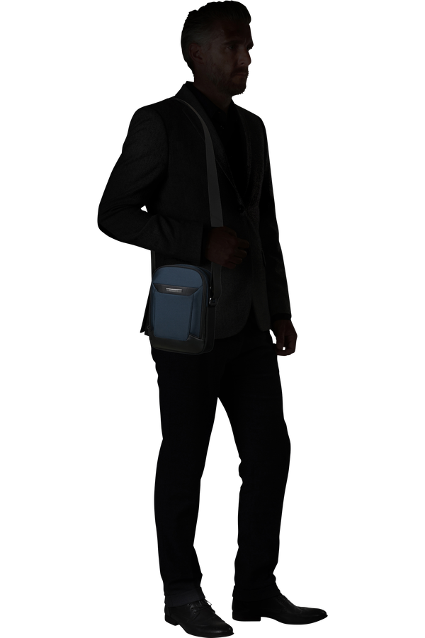 Samsonite Pro-Dlx 6 Crossbody Bag M  Blu