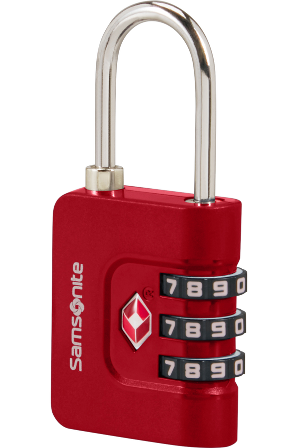 Samsonite Ta Revolution Combilock 3 dial TSA  Rosso