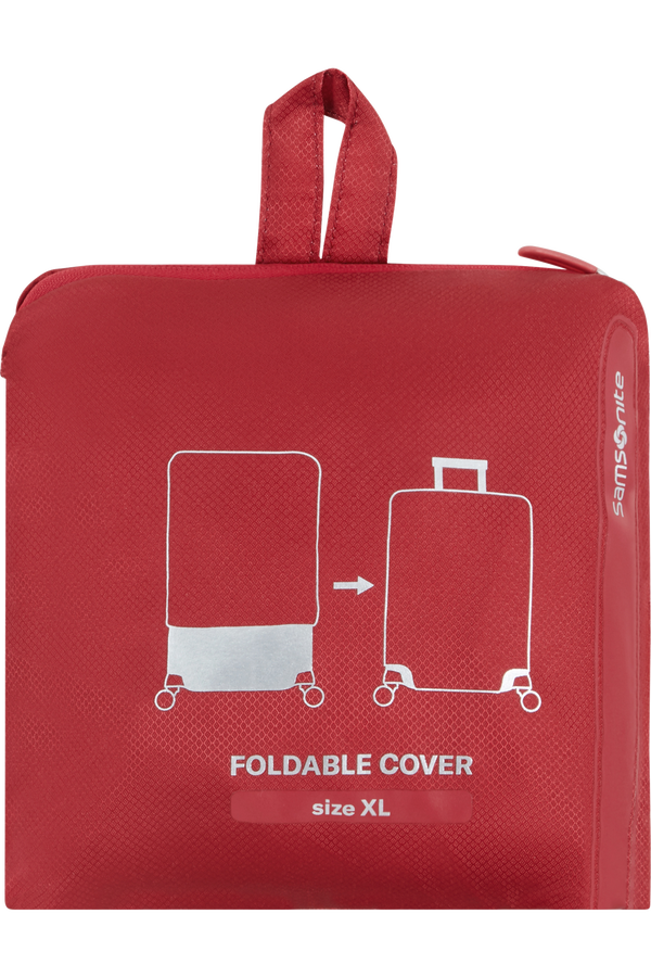Samsonite Ta Revolution Foldable Luggage Cover XL  Rosso Samsonite Ta Revolution Foldable Luggage Cover XL  Rosso