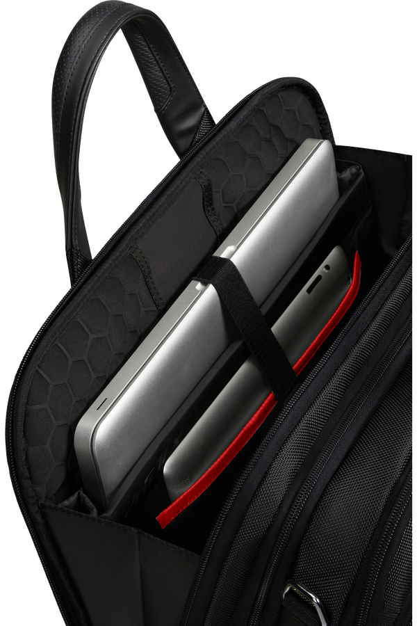 Samsonite Pro-Dlx 6 Bailhandle Expandable 15.6'  Nero
