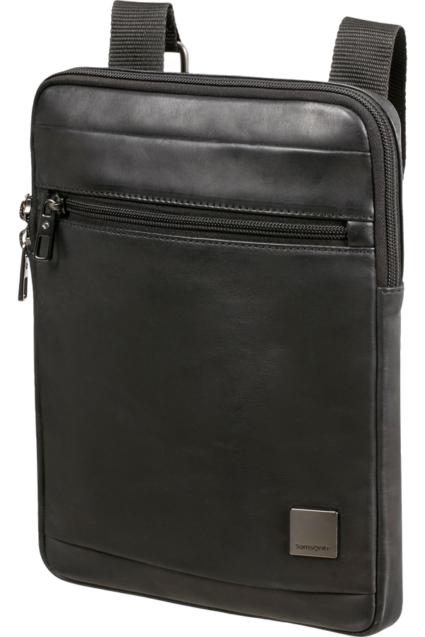 Samsonite Hip-Square Lth Flat Tabl.Cr.Over L  9.7inch Nero