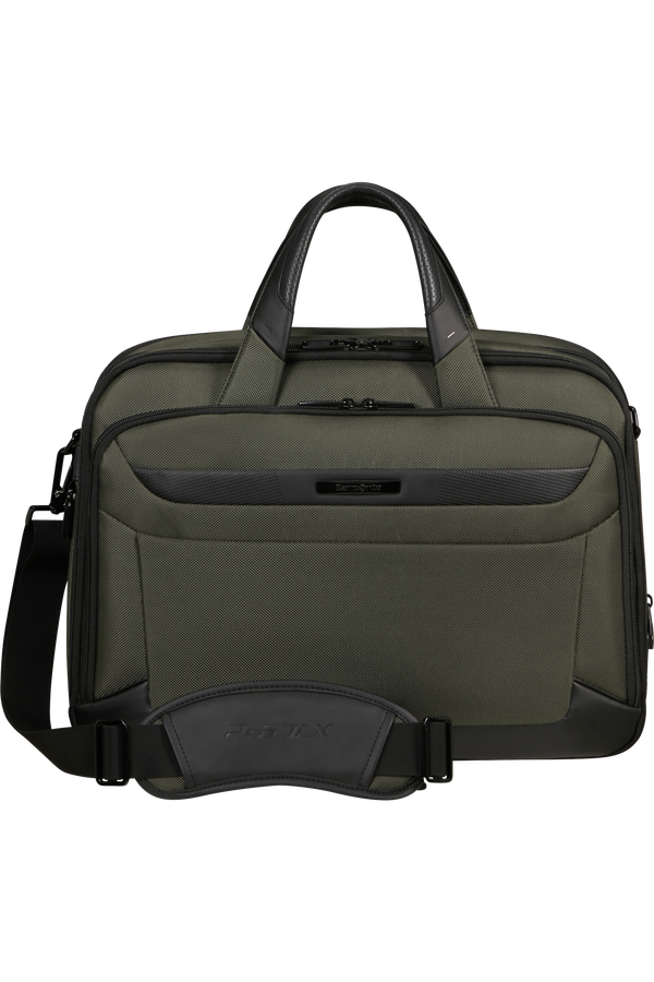 Samsonite Pro-Dlx 6 Bailhandle Expandable 15.6'  Verde