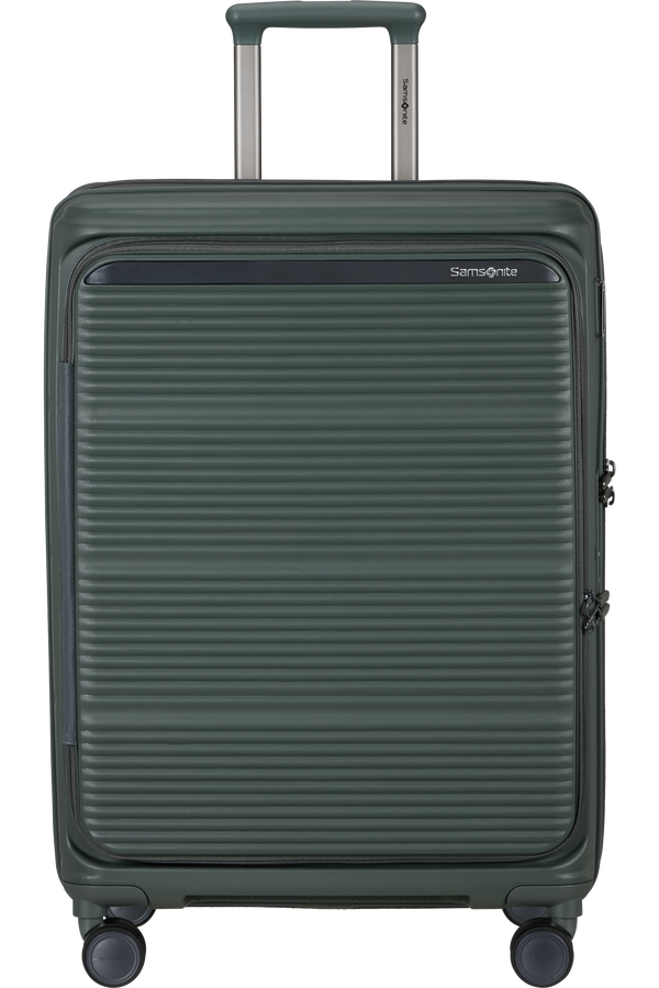 Samsonite Paralux Spinner Expandable Medium Sp 67cm  Olive