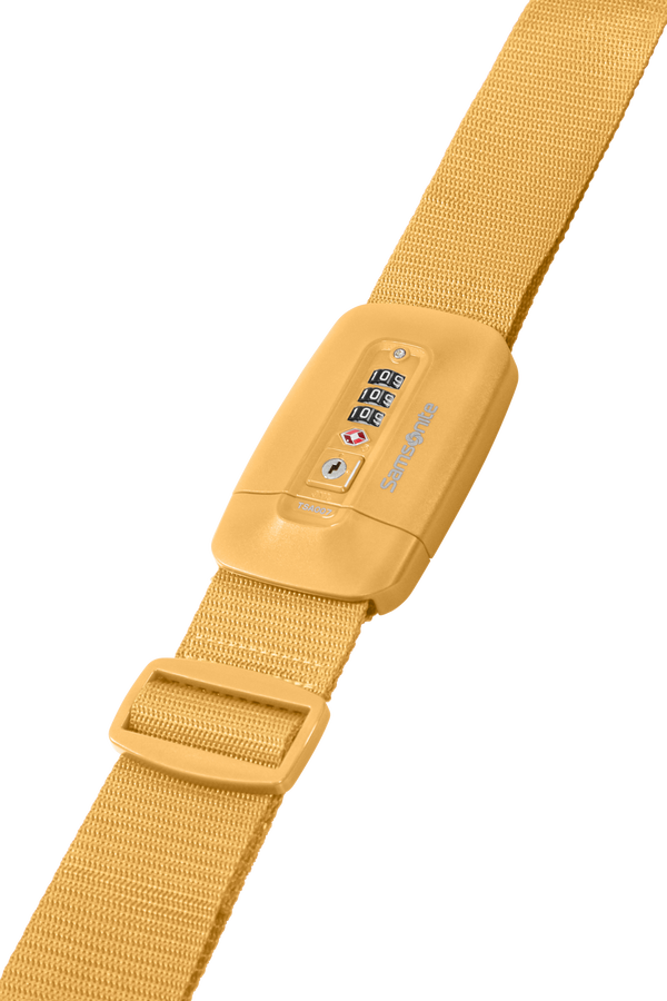 Samsonite Ta Revolution Luggage Strap/TSA Lock  Giallo