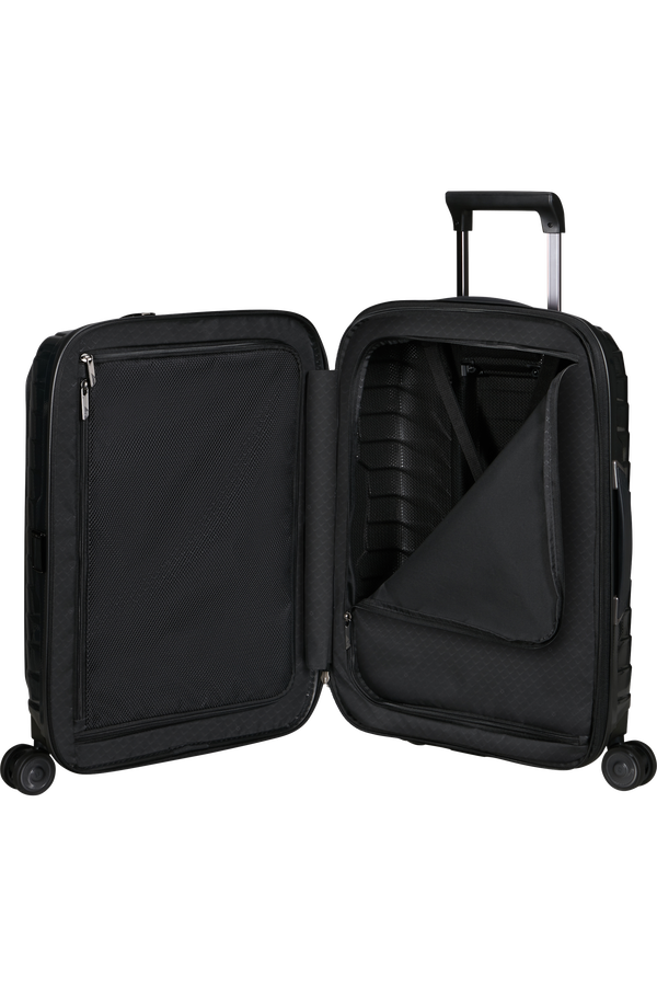 Samsonite Proxis Spinner Expandable Easy Access 55cm  Nero