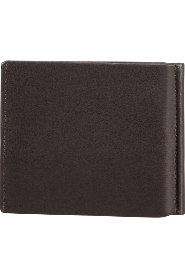 Samsonite Attack 2 Slg 709 - 8CC H+MONEY CLIP  Ebony Brown Samsonite Attack 2 Slg 709 - 8CC H+MONEY CLIP  Ebony Brown