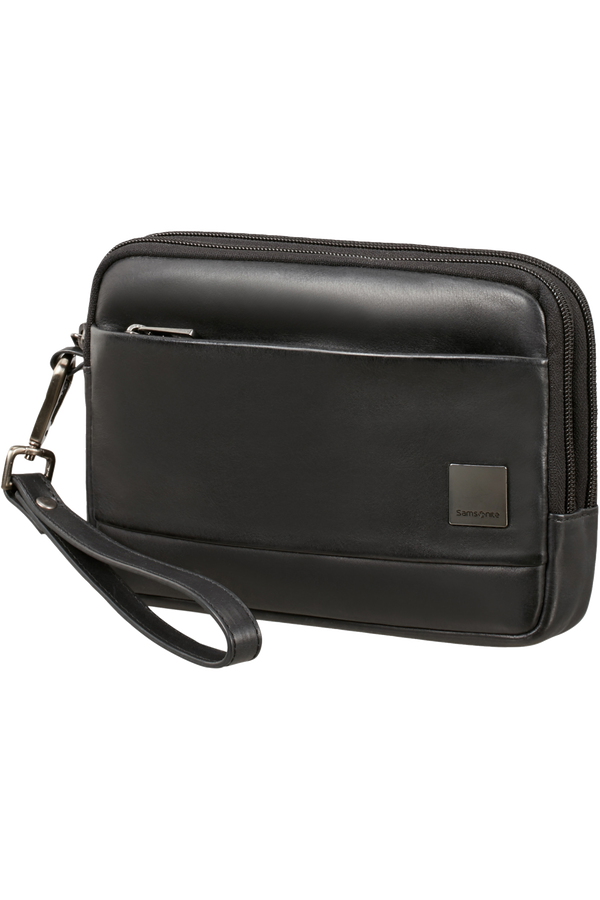 Samsonite Hip-Square Lth Clutch S 2c  Nero