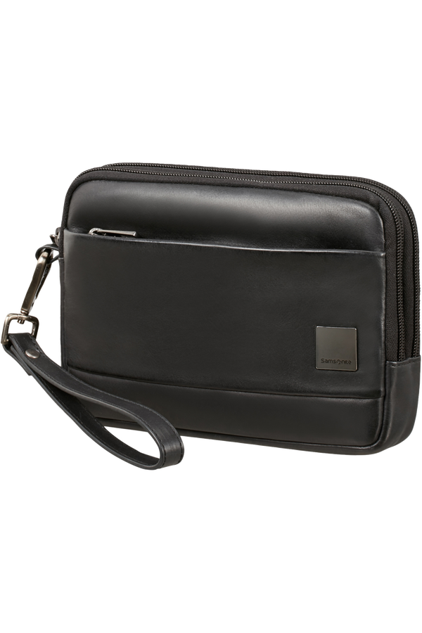 Samsonite Hip-Square Lth Clutch S 2c Nero Samsonite Hip-Square Lth Clutch S 2c Nero