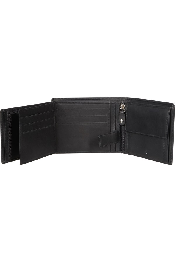 Samsonite Attack 2 Slg 037 - B 9CC+2HFL+ZIP+2C  Nero