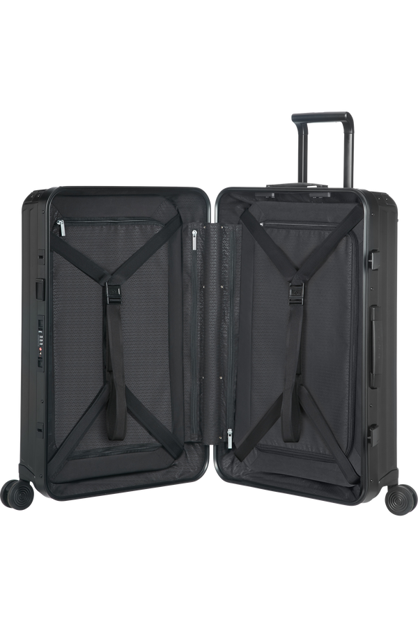 Samsonite Lite-Box Alu Spinner 76cm  Nero