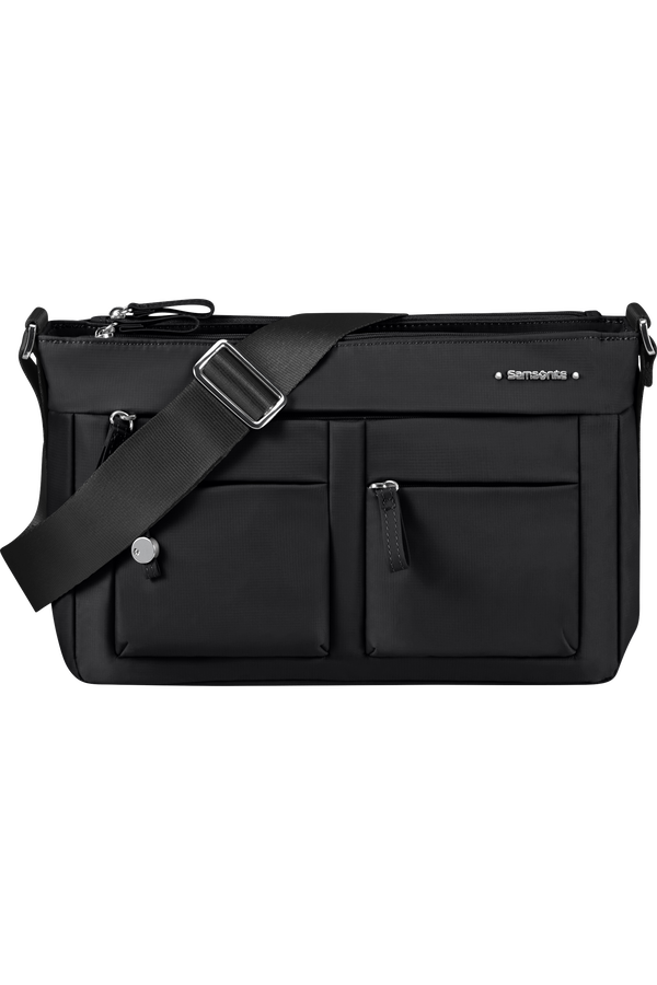 Samsonite Move 4.0 Horiz. Shoulder Bag+flap  Nero