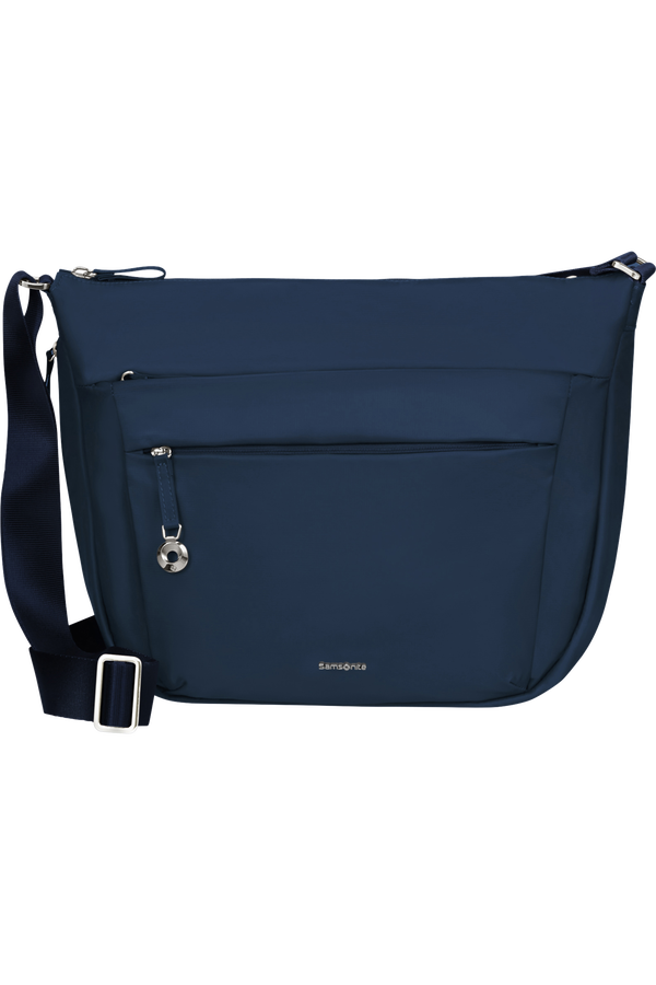 Samsonite Move 5.0 Hobo Bag Round Expandable M  Dark Blue