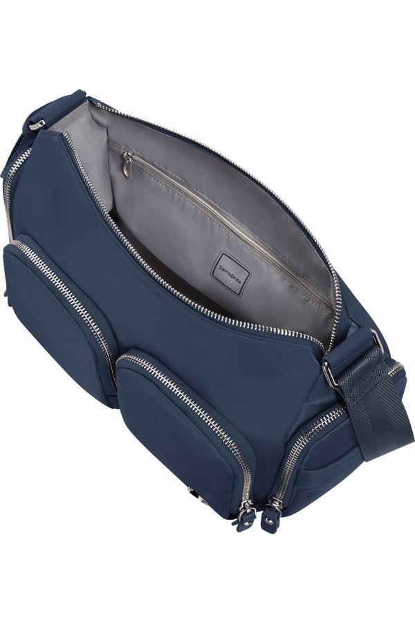 Samsonite Karissa Evo Shoulder Bag Multi Pkt  Blue Nights Samsonite Karissa Evo Shoulder Bag Multi Pkt  Blue Nights