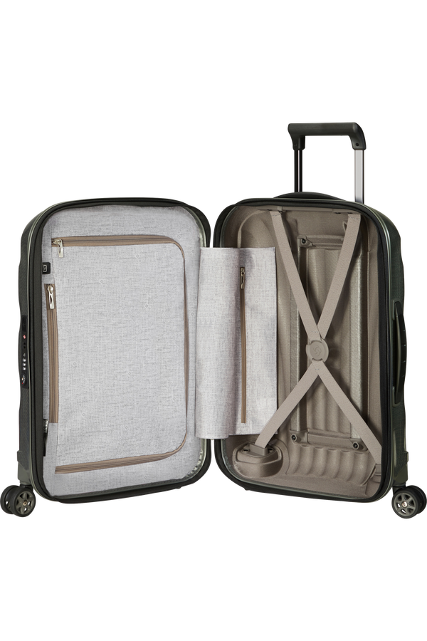 Samsonite C-Lite Spinner Expandable 55cm  Metallic Green