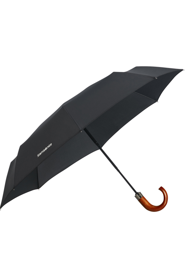 Samsonite Wood Classic S 3 Sect. Auto O/C Crook  Nero