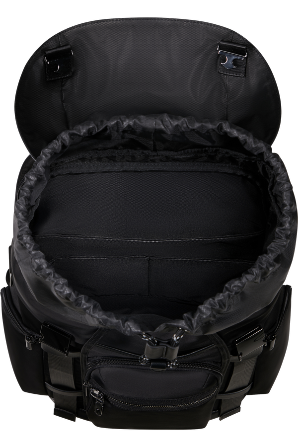 Samsonite Relyon Backpack M 15.6'' with flap  Nero