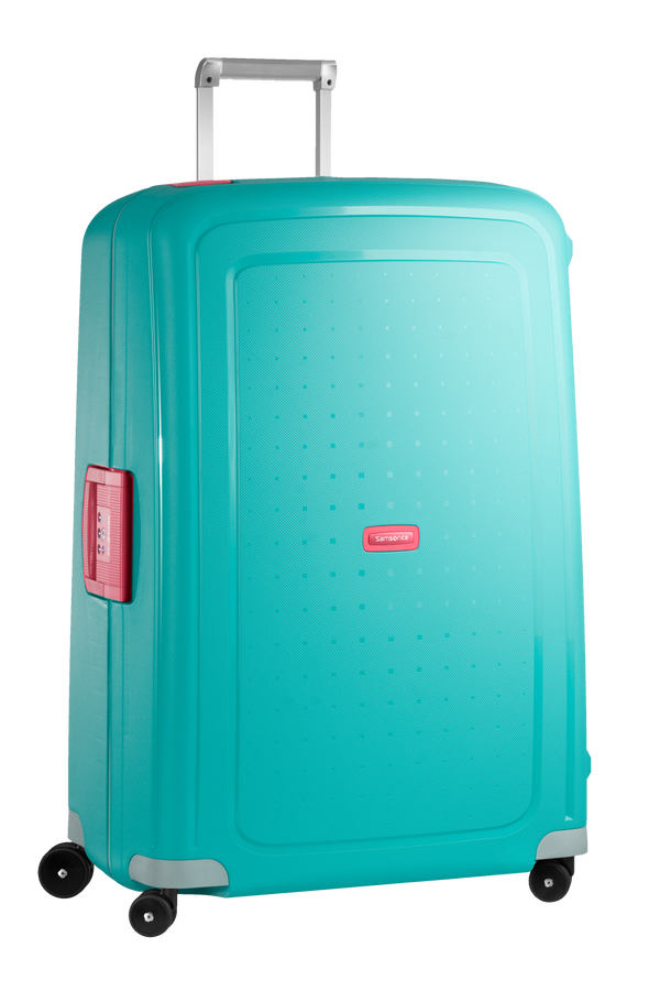 Samsonite S'Cure Spinner 81cm Aqua Blue/Bright Pink Samsonite S'Cure Spinner 81cm Aqua Blue/Bright Pink