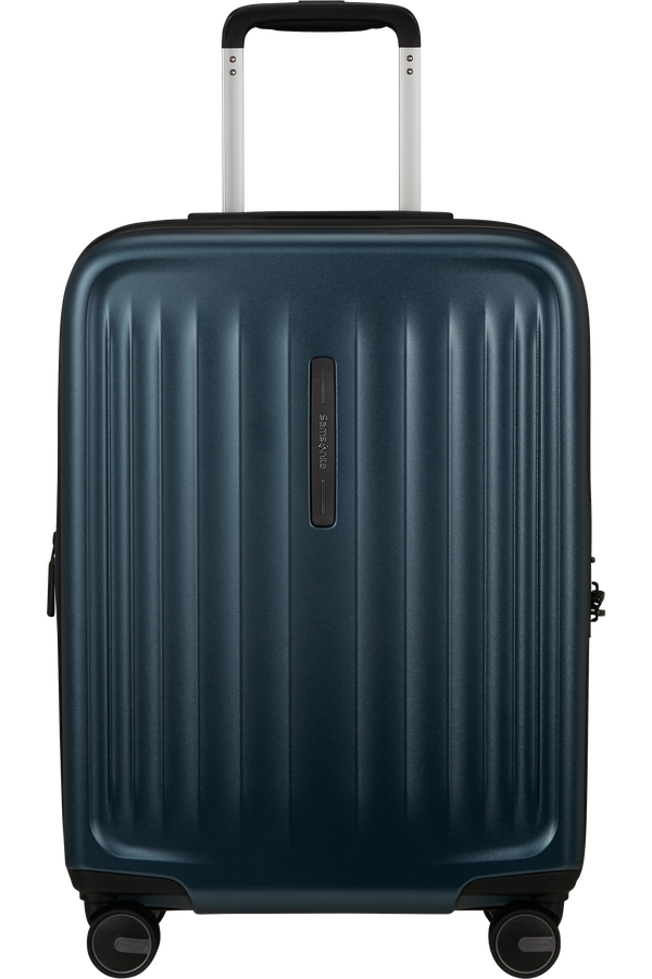 Samsonite Fyrm Spinner Expandable 55cm  Steel Blue