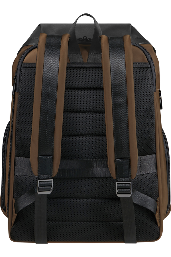 Samsonite Relyon Backpack M 15.6'' with flap  Colore Marrone