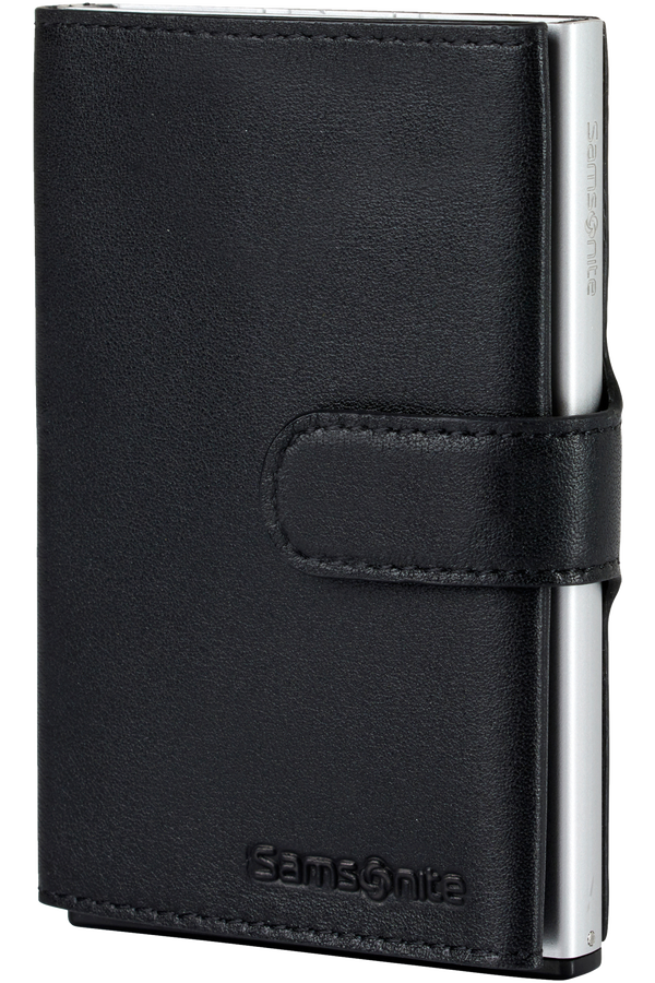 Samsonite Alu Fit 202 - Slide-up Wallet  Nero