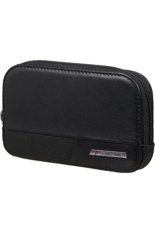 Samsonite Pro-Dlx 6 Slg 524 -Z ROUND KEY POUCH+2R  Nero