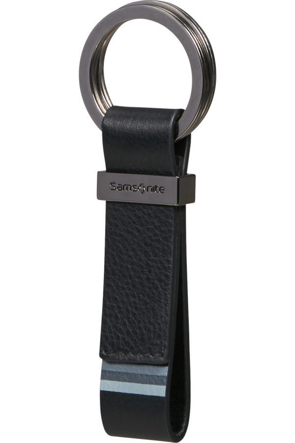 Samsonite Flagged Slg 528 - Key Ring 2 Rings  Nero