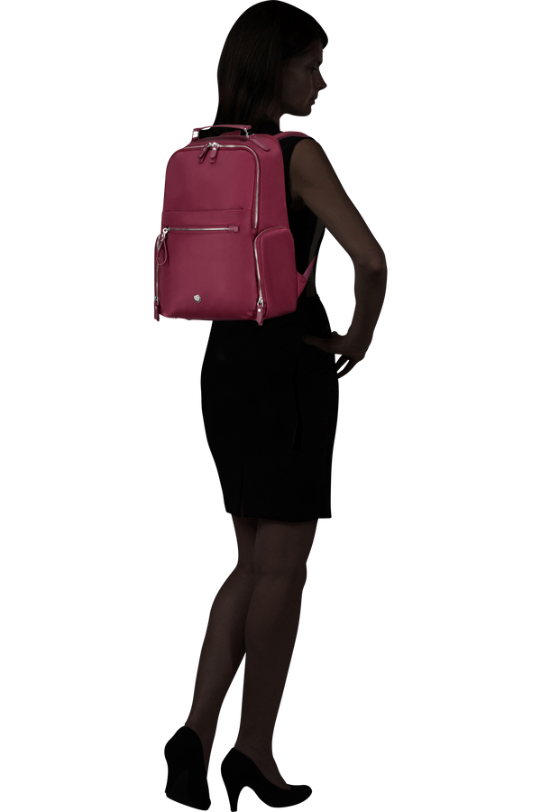 Samsonite Karissa Evo Round Backpack 15.6'  Garnet Red Samsonite Karissa Evo Round Backpack 15.6'  Garnet Red