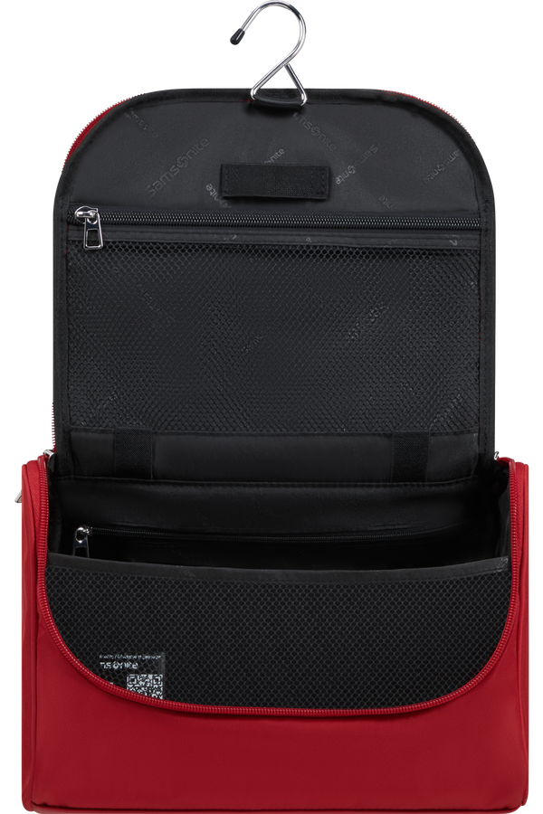 Samsonite Attrix Toilet Kit Hanging Toilet Kit  Rosso