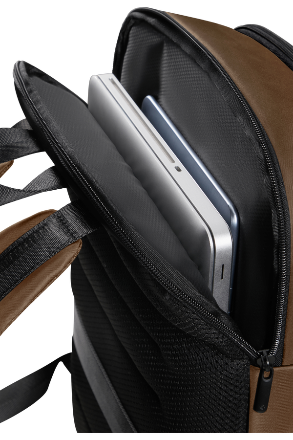 Samsonite Relyon Backpack M 15.6''  Colore Marrone Samsonite Relyon Backpack M 15.6''  Colore Marrone