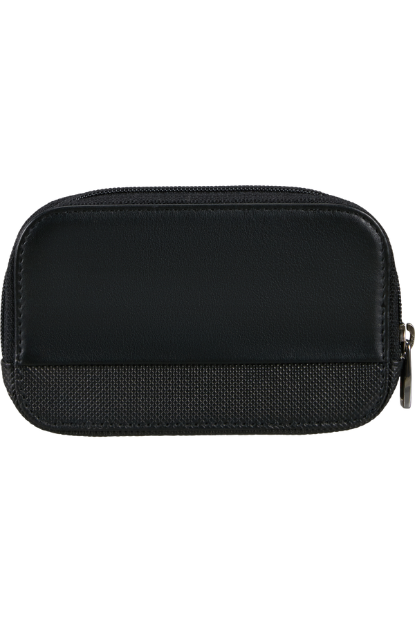 Samsonite Pro-Dlx 6 Slg 524 -Z ROUND KEY POUCH+2R  Nero