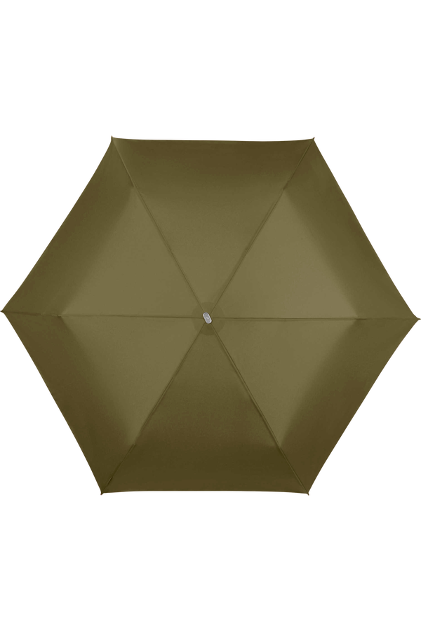 Samsonite Alu Drop S 3 Sect. Manual Flat  Dark Olive